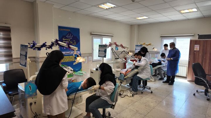 ارائه هزار خدمت رایگان در اردوی جهادی دندانپزشکی «مشکات» گرگان