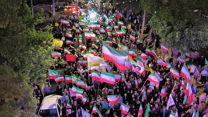 هفتاد و هفتمین اجتماع نحن منتقمون مردم کرمانشاه