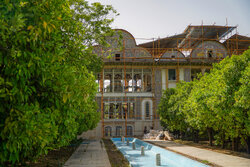 مرمت باغ جهانی ارم شیراز