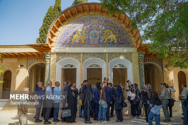 مرمت باغ جهانی ارم شیراز