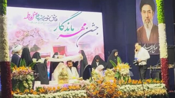 جشن عقد ماندگار در قرار شبانه مردم آمل