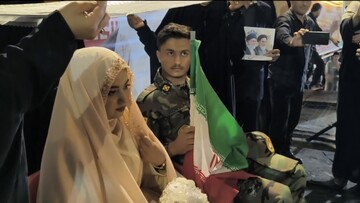 برگزاری مراسم ازدواج آسان در رزمایش «جان‌فدا» بویراحمد