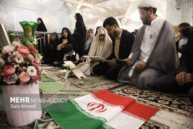 جشن «پیوند آسمانی» در حرم مطهر امام رضا(ع)