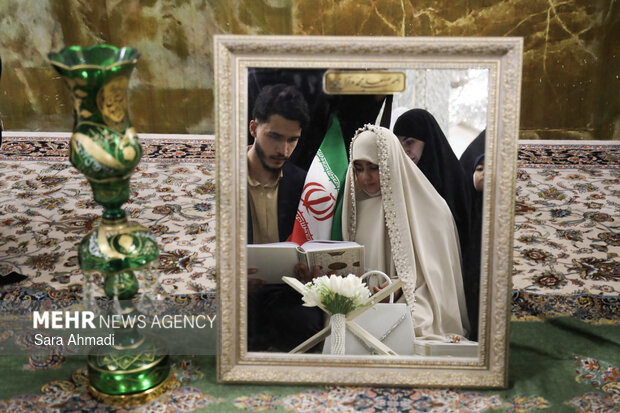 جشن «پیوند آسمانی» در حرم مطهر امام رضا(ع)
