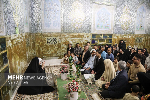 جشن «پیوند آسمانی» در حرم مطهر امام رضا(ع)