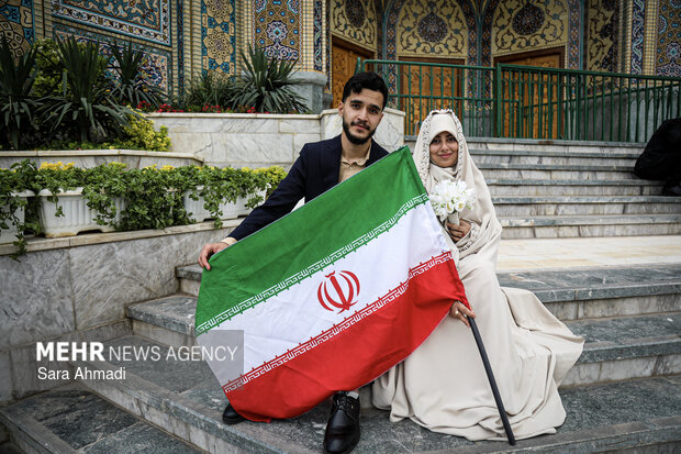 جشن «پیوند آسمانی» در حرم مطهر امام رضا(ع)