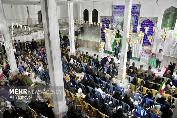 جشن ازدواج در مسجد سوخته اغتشاشات