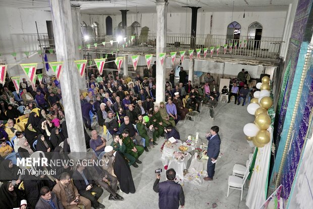 جشن ازدواج در مسجد سوخته اغتشاشات