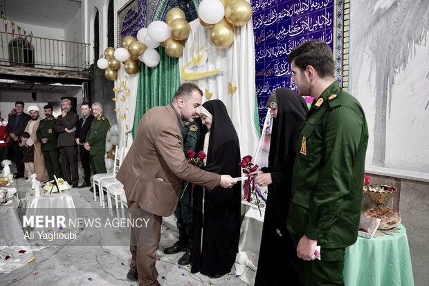 جشن ازدواج در مسجد سوخته اغتشاشات