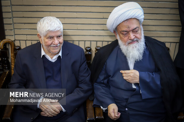 مراسم یادبود شهید علی لاریجانی در مسجد بلال رسانه ملی