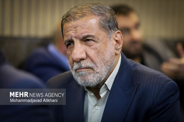 مراسم یادبود شهید علی لاریجانی در مسجد بلال رسانه ملی