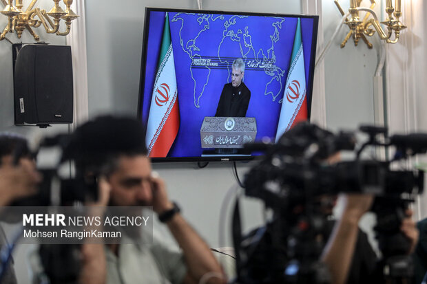 نشست خبری سخنگوی وزارت امور خارجه