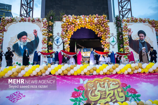 Marriage celebration ceremony for couples ‘devoted for Iran'
