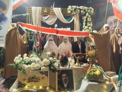 جشن عقد ماندگار در قرار شبانه مردم خلخال