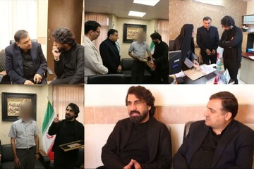 زندانی جرائم مالی قم با حضور صابر خراسانی و رضایت شاکی آزاد شد