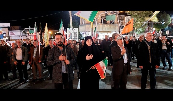 شب‌های پرشور مشگین شهر؛ فریاد حمایت از انقلاب