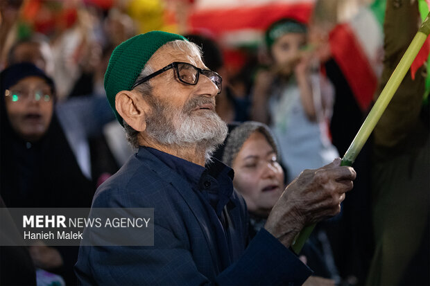 هفتاد و نهمین شب از تجمع مردم گرگان