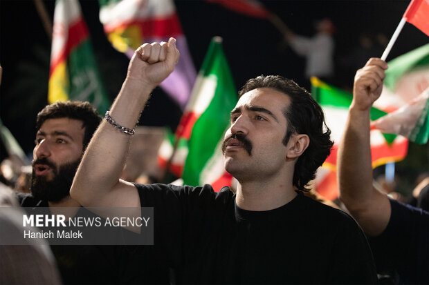 هفتاد و نهمین شب از تجمع مردم گرگان