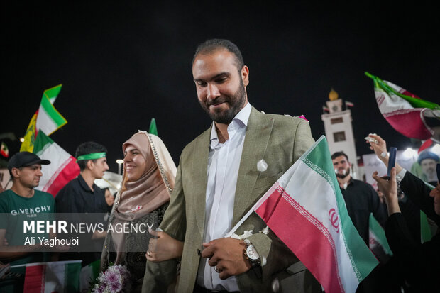جشن ازدواج زوج های گیلانی در رشت