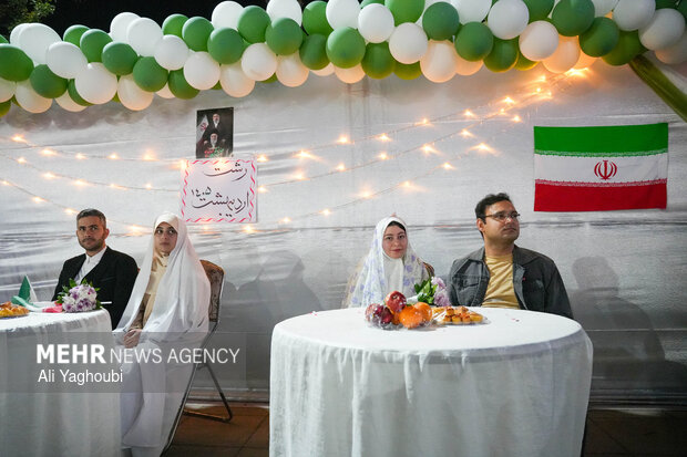 جشن ازدواج زوج های گیلانی در رشت