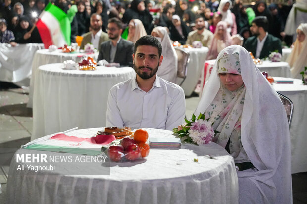 جشن ازدواج زوج های گیلانی در رشت