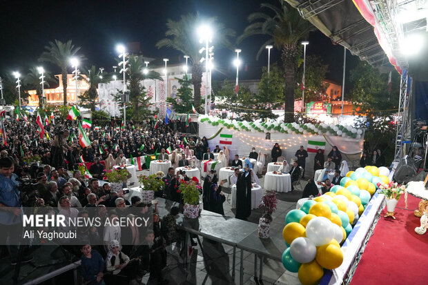 جشن ازدواج زوج های گیلانی در رشت