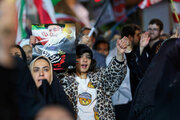 پرچم ایران بر زمین نمی‌ماند؛ روایت میدان‌داری نوجوانان رامیانی
