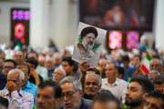 سالگرد بزرگداشت شهادت شهید آیت‌الله رئیسی در حرم شاهچراغ(ع)