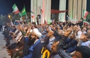 اجتماع باشکوه مردم انقلابی آبدان در دفاع از نظام اسلامی