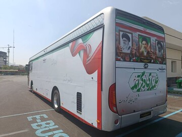 اتوبوس خیابان کشوردوست در میادین پایتخت مستقر می‌شود