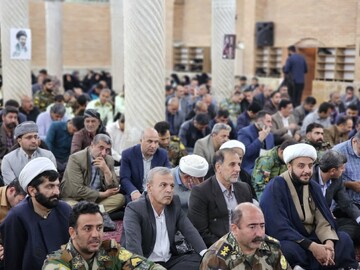 مراسم گرامیداشت سالگرد شهادت آیت‌الله رئیسی  در سنندج برگزار شد
