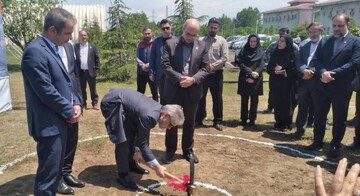 کلنگ فاز دوم دهکده فناوری و نوآوری فشتام رشت به زمین زده شد