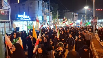 طنین وحدت مردم شهرستان نکا در هشتاد و یکمین قرار ایستادگی
