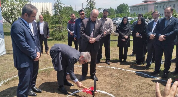 کلنگ فاز دوم دهکده فناوری و نوآوری فشتام رشت به زمین زده شد