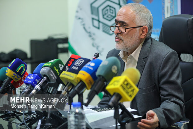 نشست خبری تبیین برنامه‌های سازمان اوقاف و امور خیریه
