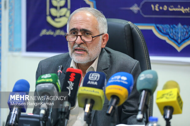 نشست خبری تبیین برنامه‌های سازمان اوقاف و امور خیریه