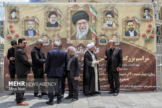 آیین بزرگداشت دومین سالگرد شهادت شهدای خدمت