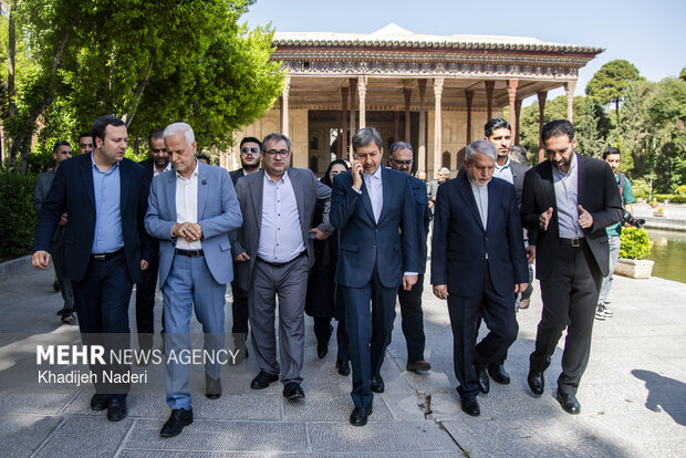 سفر وزیر میراث‌فرهنگی، گردشگری و صنایع‌دستی به اصفهان