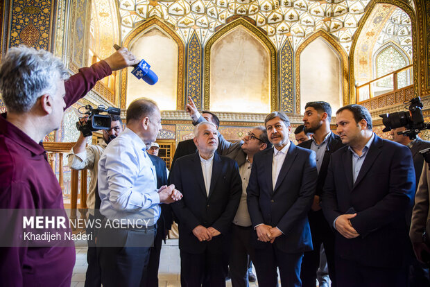 سفر وزیر میراث‌فرهنگی، گردشگری و صنایع‌دستی به اصفهان