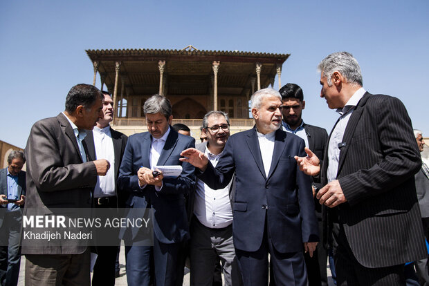 سفر وزیر میراث‌فرهنگی، گردشگری و صنایع‌دستی به اصفهان