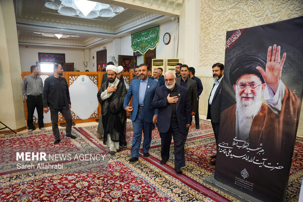 سالگرد بزرگداشت شهید آیت‌الله رئیسی در حرم شاهچراغ(ع)