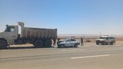 برخورد پراید و کامیون راهداری محور آرادان- سرخه؛ ۴ نفر مصدوم شدند