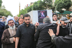 تشییع سردار عباسعلی فرزندی در قم