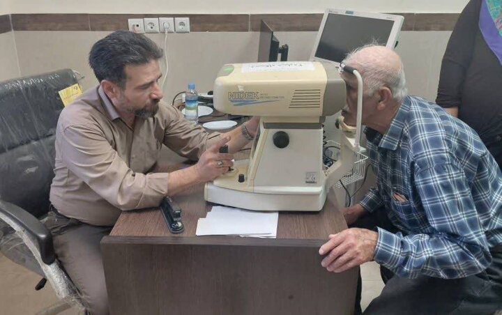 ارائه خدمات رایگان چشم‌ پزشکی به ۴۵۰ مددجوی کمیته امداد بندرانزلی