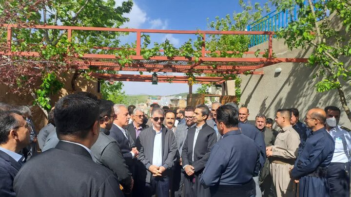 عبداله‌زاده: سومین روستای سالم در شهرستان جوانرود افتتاح شد