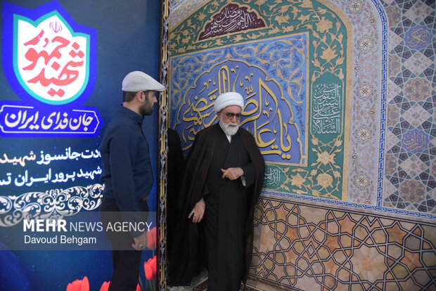 مراسم دومین سالگرد شهید ابراهیم رئیسی در حرم رضوی