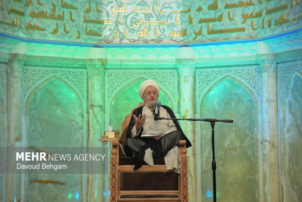 مراسم دومین سالگرد شهید ابراهیم رئیسی در حرم رضوی