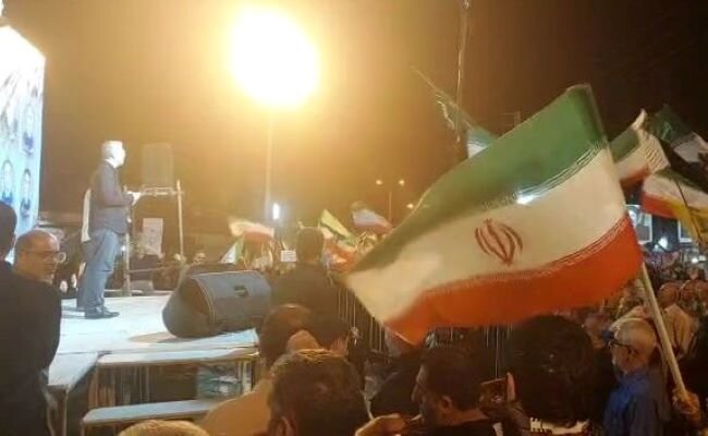 اجتماع باشکوه مردم برازجان