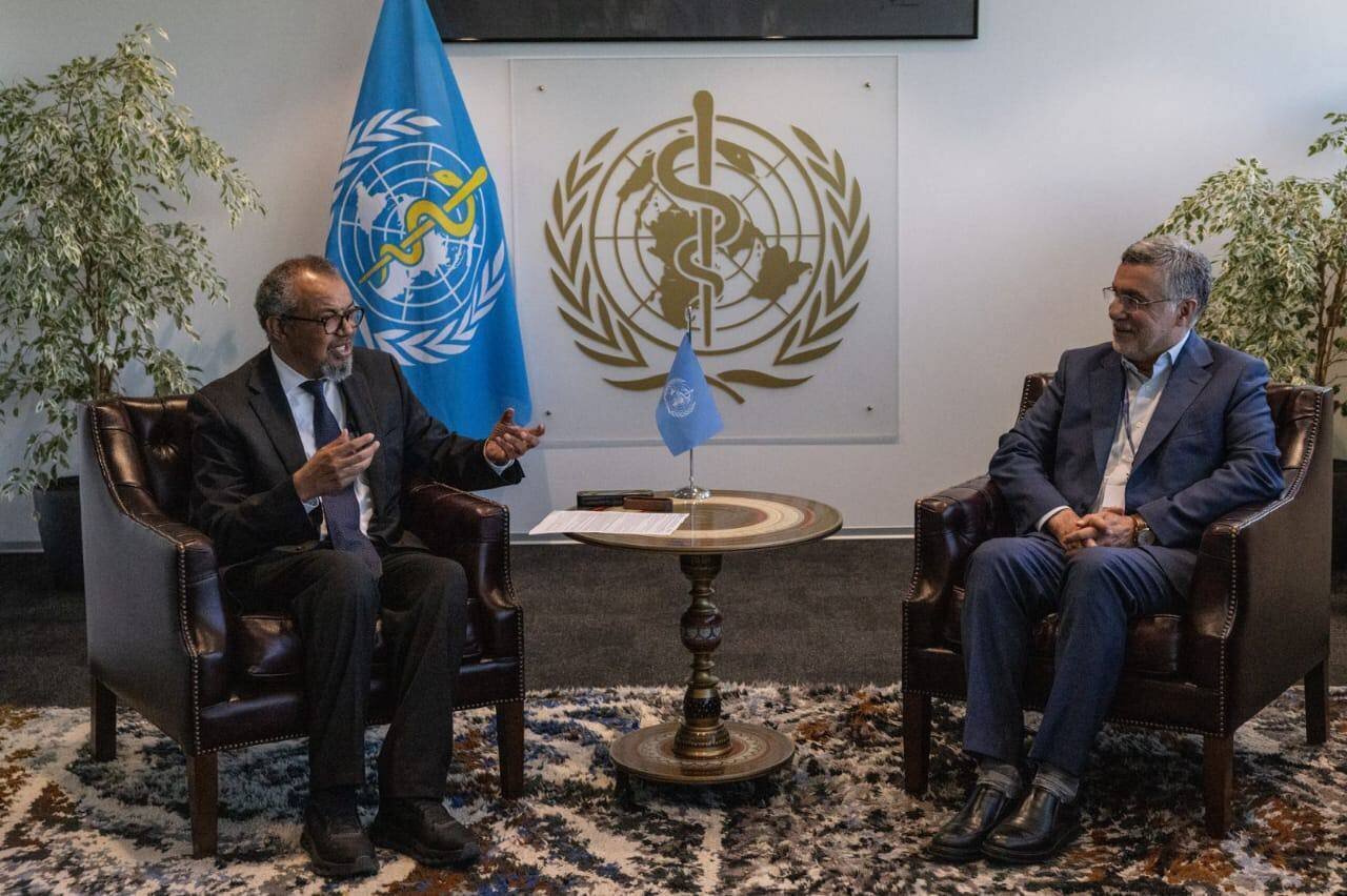بهداشت،سلامت،وزير،ايران،تأكيد،ديدار،انساني،جهاني،ظفرقندي،محم ...
