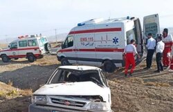 محبان: تصادف در محور آشخانه به بجنورد جان ۳ نفر را گرفت